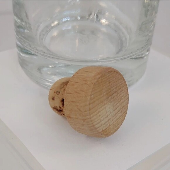 Vanilla Pura The Diana Extract Jar Clear with cork Stopper 375 mil - Picture 9 of 16